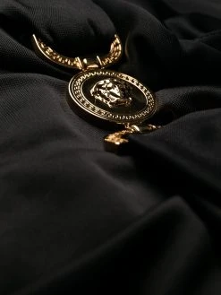 Versace robe longue à détails Medusa