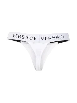 Versace string à bande logo