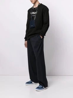 Versace sweat à logo brodé