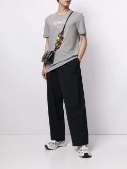 Versace t-shirt à logo imprimé