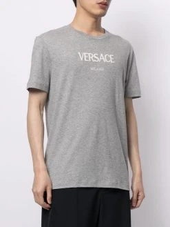 Versace t-shirt à logo imprimé