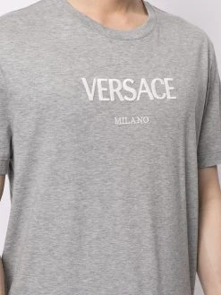 Versace t-shirt à logo imprimé