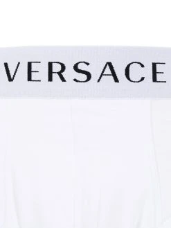 Versace lot de trois slips à logo