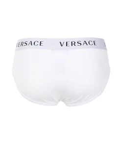 Versace lot de trois slips à logo