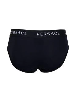 Versace lot de trois slips à logo