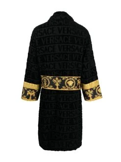 Versace Première Qualité Peignoir à imprimé baroque loungewear femme 7 Versace peignoir à imprimé baroque