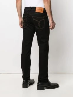 Versace Jean droit à patch logo Un Tarif Préférentiel jeans regular & jeans droits homme 12 Versace jean droit à patch logo