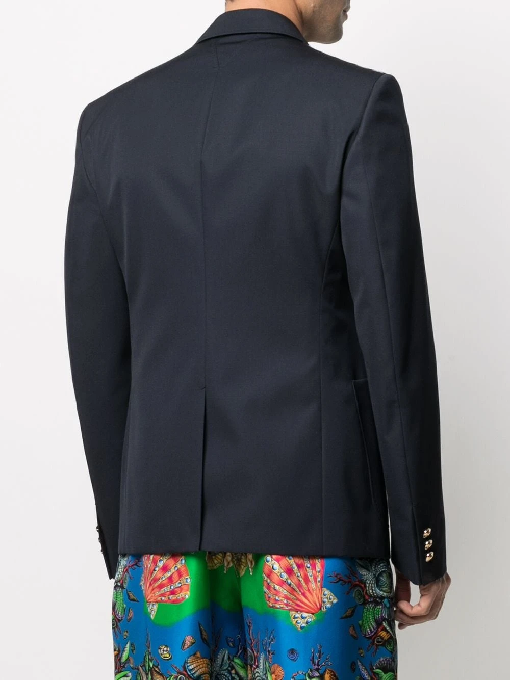 Versace Prix Réduit Blazer à simple boutonnage blazers homme 6 Versace blazer à simple boutonnage