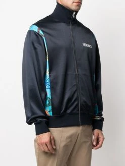 Versace veste de sport zippée à imprimé Trésor de la Mer