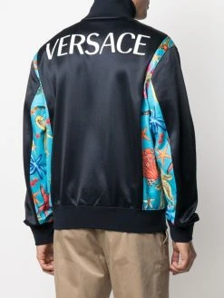 Versace veste de sport zippée à imprimé Trésor de la Mer