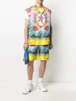 Versace chemise à imprimé Trésor de la Mer