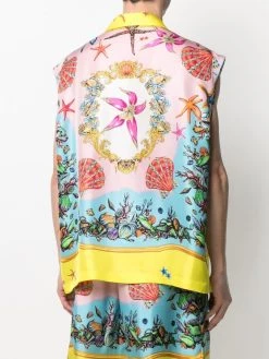 Versace chemise à imprimé Trésor de la Mer