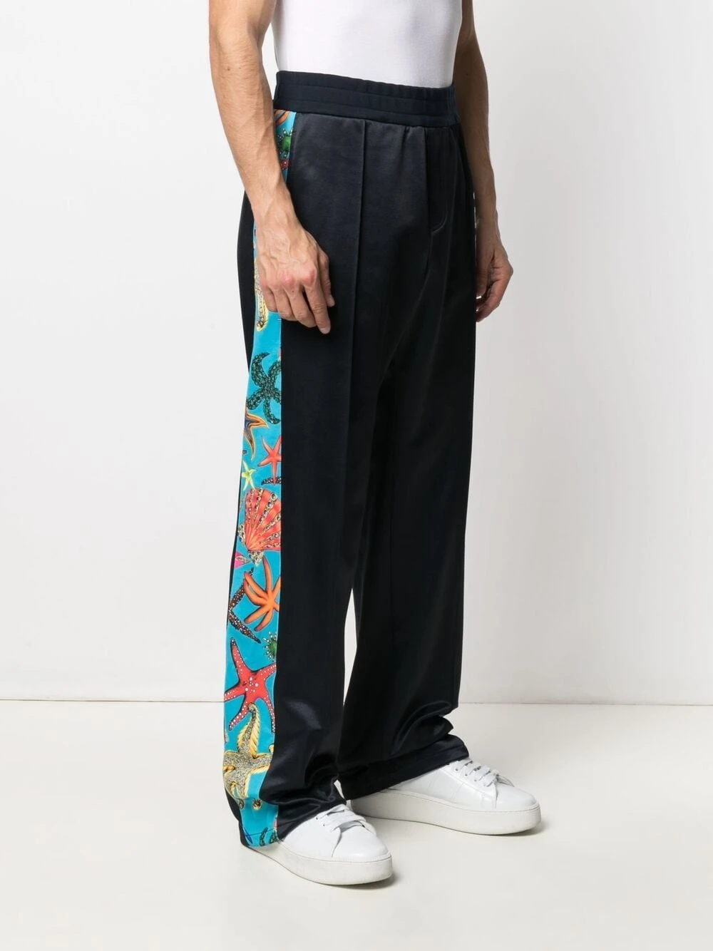 Versace Pantalon de à bandes Trésor De La Mer Vendre-Réclame pantalons de survêtement homme 5 Versace pantalon de à bandes Trésor De La Mer