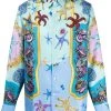 Versace chemise à imprimé animalier