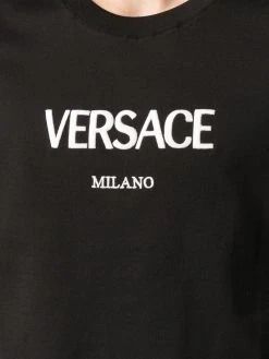 Versace t-shirt à logo imprimé