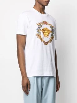 Versace t-shirt à broderies