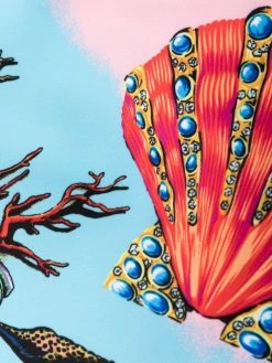 Versace short de bain à imprimé Trésor de la Mer