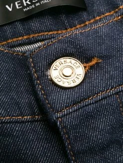 Versace Prix Refroidis Jean droit à taille mi haute jeans regular & jeans droits homme 14 Versace jean droit à taille mi-haute