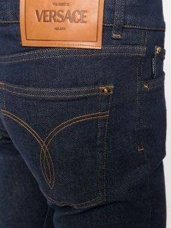 Versace Prix Refroidis Jean droit à taille mi haute jeans regular & jeans droits homme 13 Versace jean droit à taille mi-haute