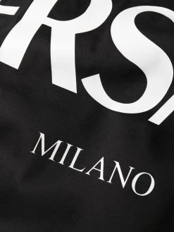 Versace short de bain à logo imprimé