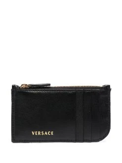 Versace porte-cartes Virtus matelassé