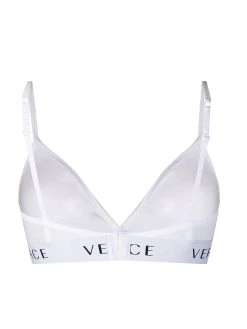 Versace soutien-gorge à bande logo