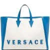 Versace sac cabas à patch logo
