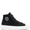 Versace Qualité Garantie Baskets montantes à patch logo homme 1 Versace baskets montantes à patch logo