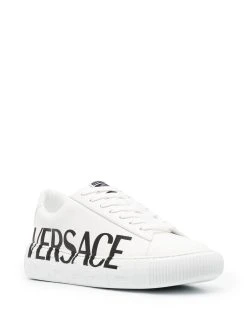 Versace baskets à logo Greca imprimé