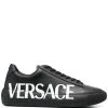 Versace baskets Greca à logo imprimé