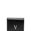 Versace portefeuille Virtus en cuir