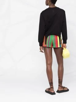 Versace short à rayures