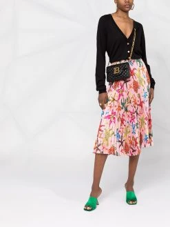 Versace cardigan à boutonnière devant