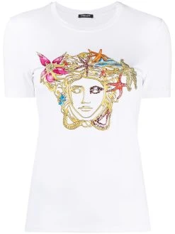 Versace t-shirt à motif Medusa