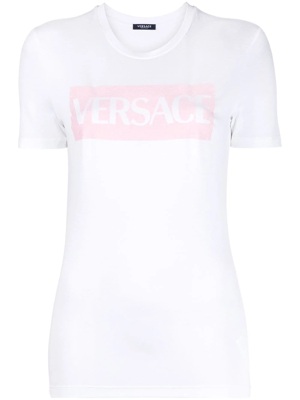 Versace Prix De Rêve T shirt à logo imprimé t-shirts & jerseys femme 3 Versace t-shirt à logo imprimé