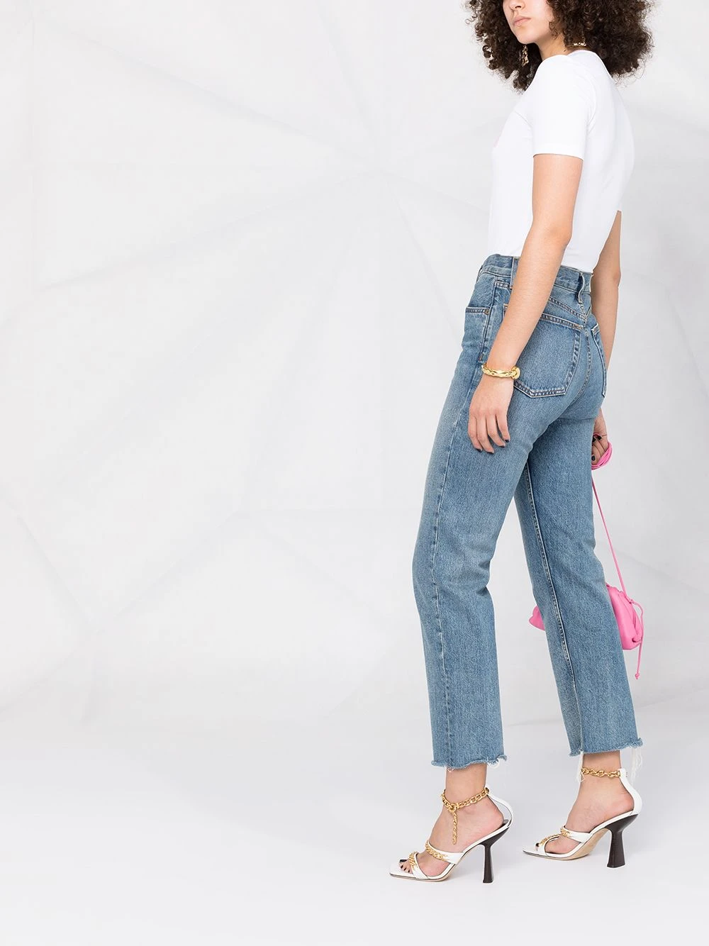 Versace Prix De Rêve T shirt à logo imprimé t-shirts & jerseys femme 8 Versace t-shirt à logo imprimé