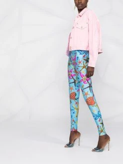 Prix Acceptable Versace Veste crop en jean vestes en jean femme 13 Versace veste crop en jean