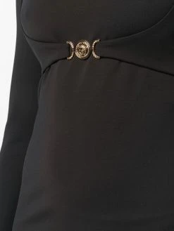 Versace robe Medusa mi-longue