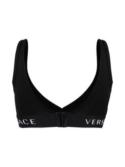 Versace soutien-gorge à bande logo