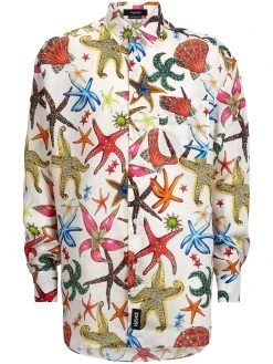 Versace chemise à imprimé Trésor de la Mer