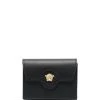 Versace porte-cartes Medusa en cuir