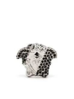 Versace puces d'oreilles Medusa ornées de cristaux