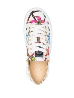 Versace baskets à imprimé Trésor de la Mer