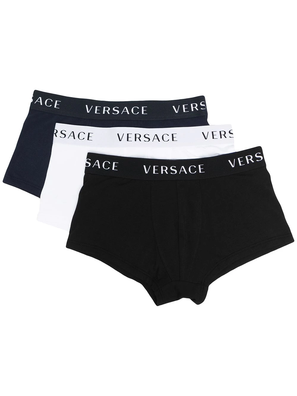 Versace Lot de trois boxers à logo Prix Malin slips & boxers homme 3 Versace lot de trois boxers à logo