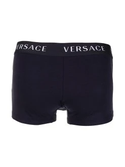 Versace Lot de trois boxers à logo Prix Réduit slips & boxers homme 8 Versace lot de trois boxers à logo