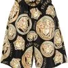 Versace short de bain à imprimés multiples