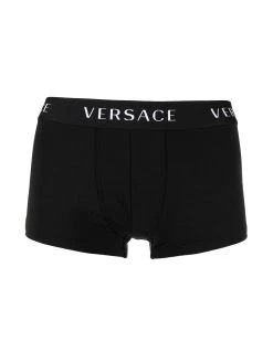 Versace lot de trois boxers à bande logo