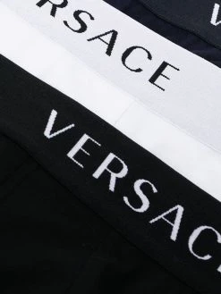 Versace Promos Lot de trois boxers à logo slips & boxers homme 9 Versace lot de trois boxers à logo