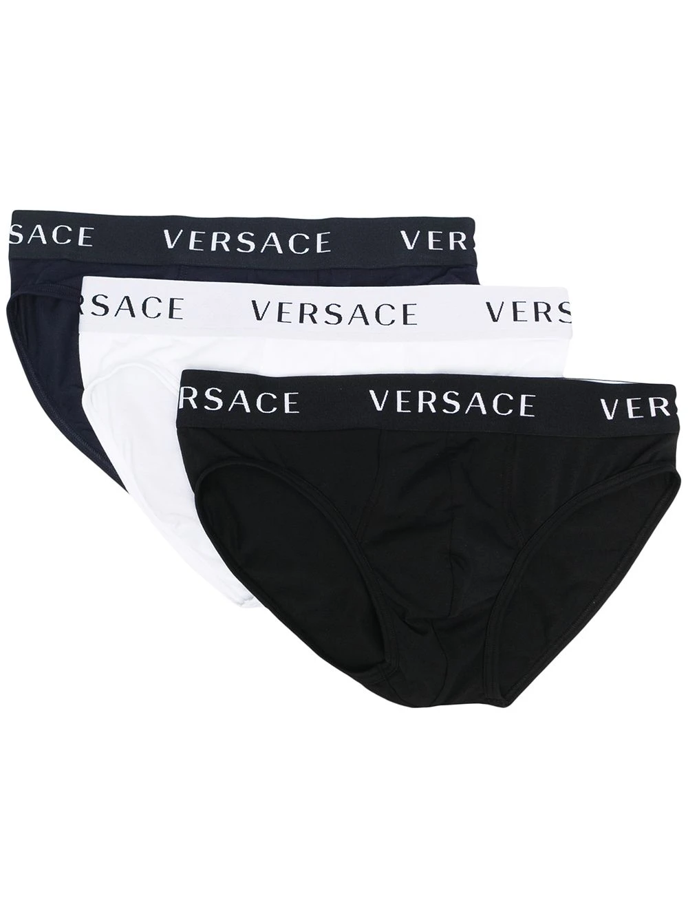 Versace Promos Lot de trois boxers à logo slips & boxers homme 3 Versace lot de trois boxers à logo