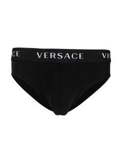 Versace Promos Lot de trois boxers à logo slips & boxers homme 7 Versace lot de trois boxers à logo